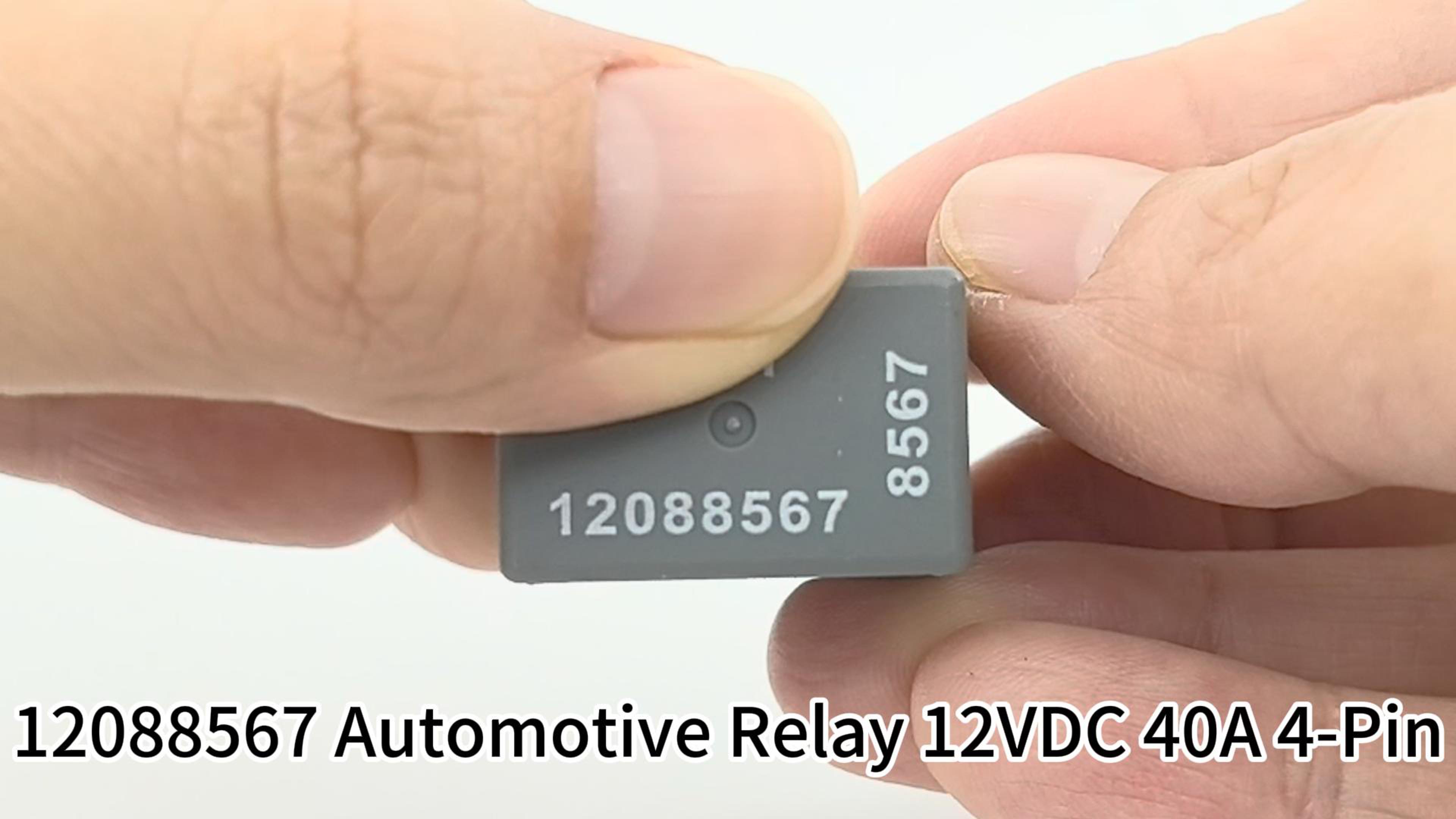 Amazon.com: 1-Pack 12088567 Relay - 40A 12VDC 4-Pin SPST